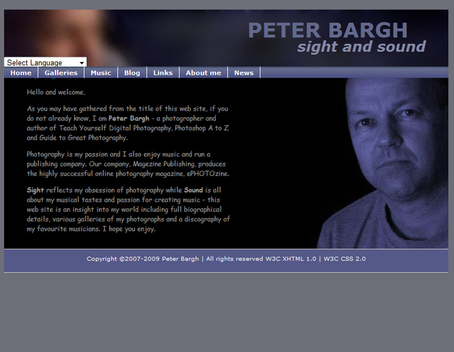 Bargh.co.uk website