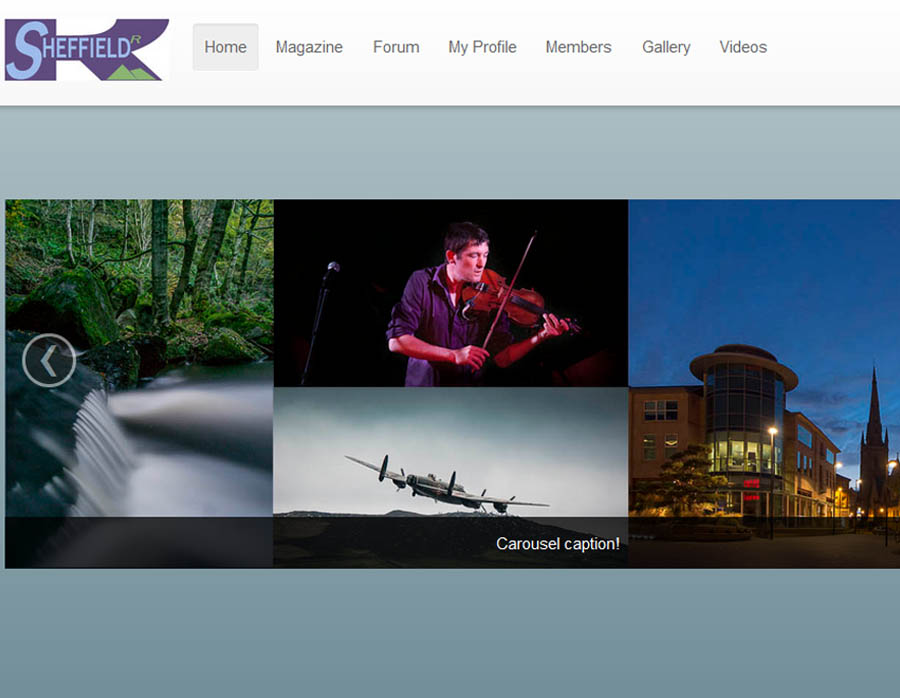 SheffieldR.com website